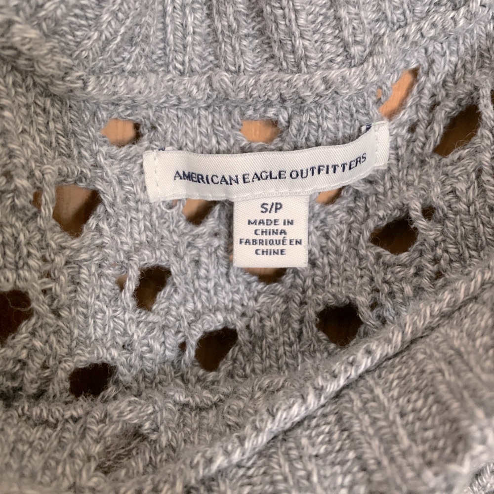 Heather-Grey AMERICAN EAGLE sweater